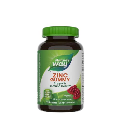 Natures Way Zinc Gummies (120 Gumový cukr, Směs lesních plodů)