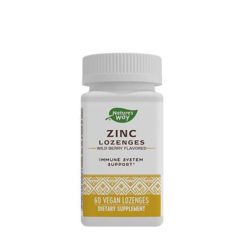 Natures Way Zinc Lozenges  (60 Cucavá tableta, Lesní ovoce)