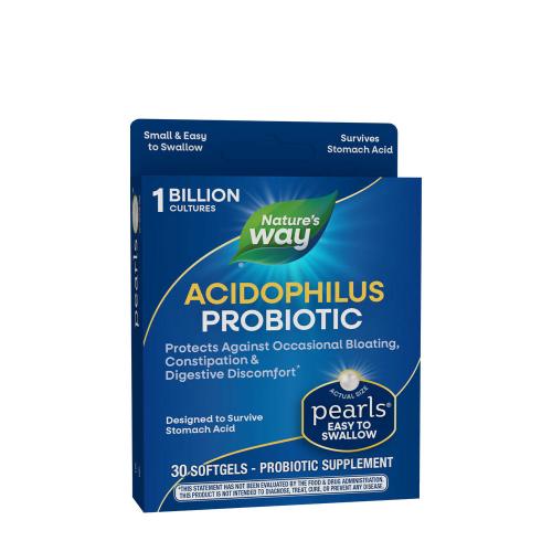 Nature's Way Probiotic Pearls® Acidophilus (30 Měkká kapsla)