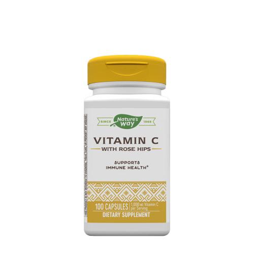 Natures Way Vitamin C with Rose Hips (100 Kapsla)