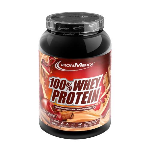 Ironmaxx 100% Whey Protein (900 g, Jablečná skořice)