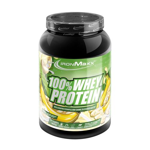 Ironmaxx 100% Whey Protein (900 g, Banánový jogurt)