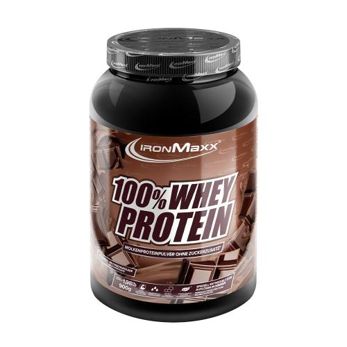 Ironmaxx 100% Whey Protein (900 g, Čokoládové mléko)