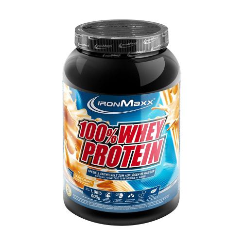 Ironmaxx 100% Whey Protein (900 g, Slaný karamel)