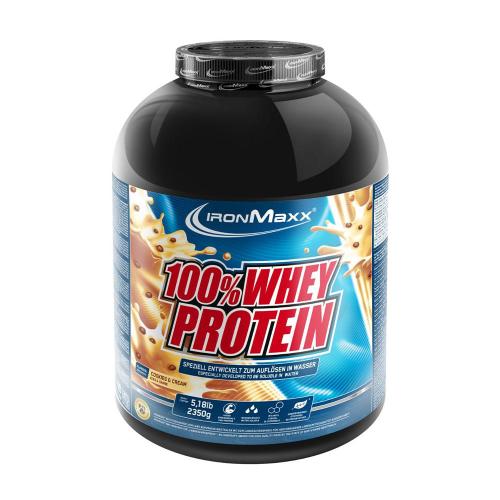 Ironmaxx 100% Whey Protein (2350 g, Čokoládové sušenky a krém)