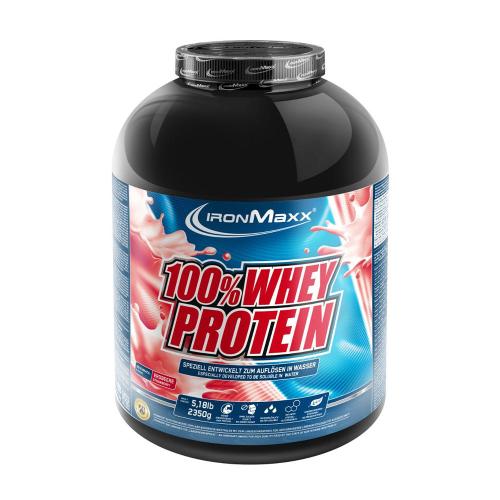 Ironmaxx 100% Whey Protein (2350 g, Jahoda)