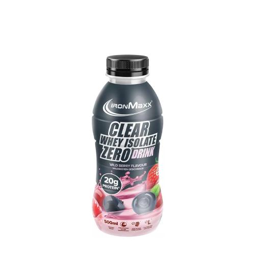 Ironmaxx Clear Whey Isolate Zero (500 ml, Lesní ovoce)