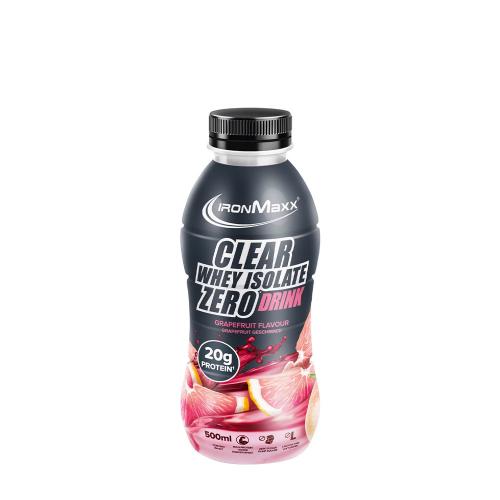 Ironmaxx Clear Whey Isolate Zero (500 ml, Grapefruit)