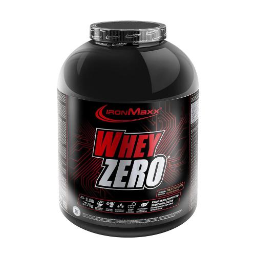 Ironmaxx Whey Zero - syrovátkový protein bez cukru (2270 g, Čokoládové mléko)