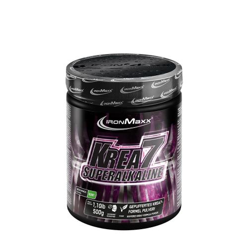 Ironmaxx Krea7 Superalkaline Creatine Powder (500 g, Kiwi)