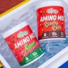 Wispy Amino Mix (350 g, Modrá malina)