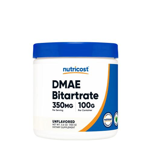 Nutricost DMAE Bitartrate (100 g, Bez příchutě)