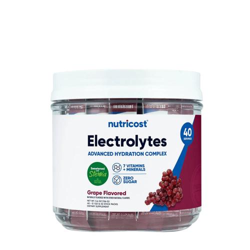 Nutricost Electrolytes Hydration Stick Packs (156 g, Hrozno)