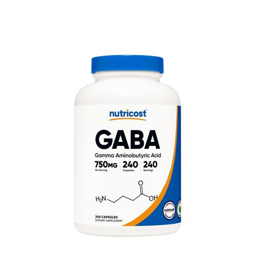 Nutricost GABA 750 mg (240 Kapsla)