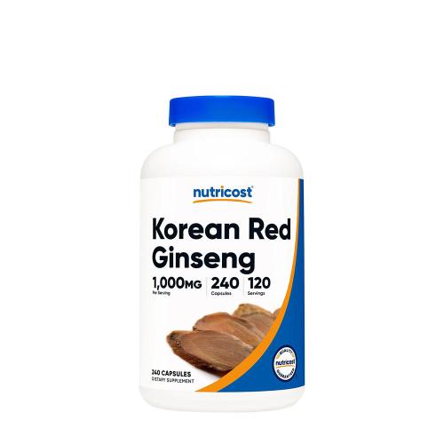 Nutricost Korean Red Ginseng  (240 Kapsla)