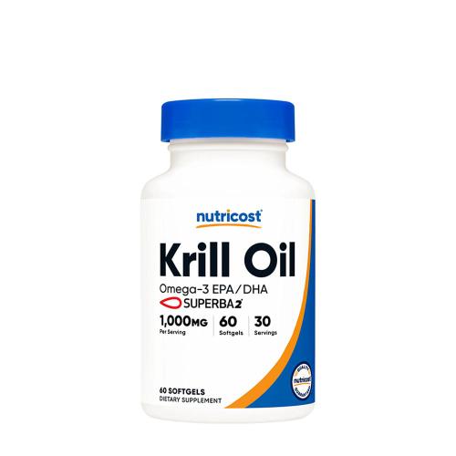 Nutricost Krill Oil Complex 1,000 mg (60 Měkká kapsla)