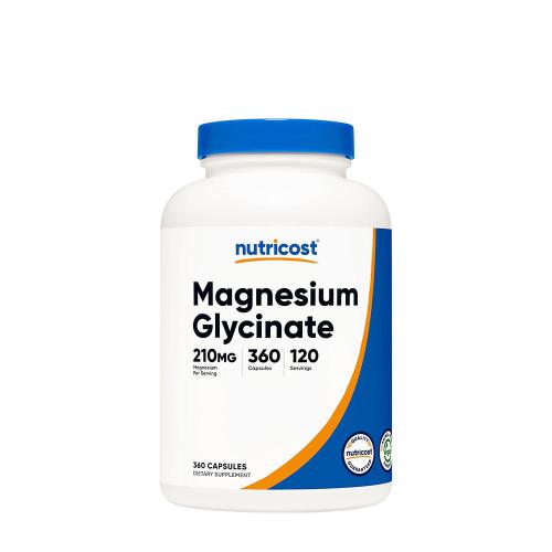 Nutricost Magnesium Glycinate 210 mg (360 Kapsla)