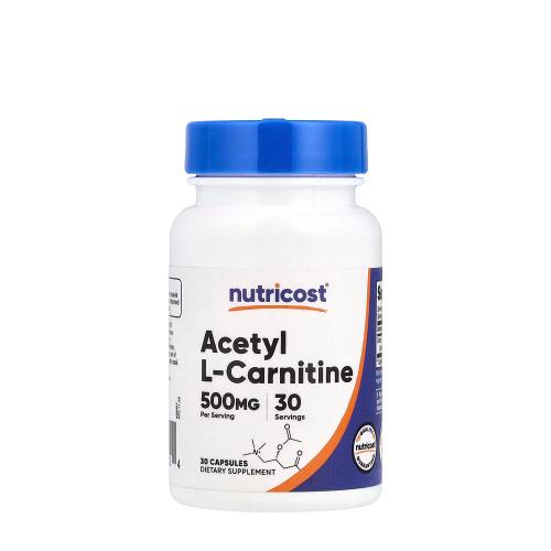 Nutricost Acetyl L-Carnitine 500 mg (30 Kapsla)