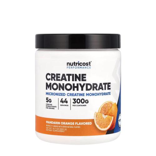 Nutricost Creatine Monohydrate Powder (300 g, Mandarinka a pomeranč)