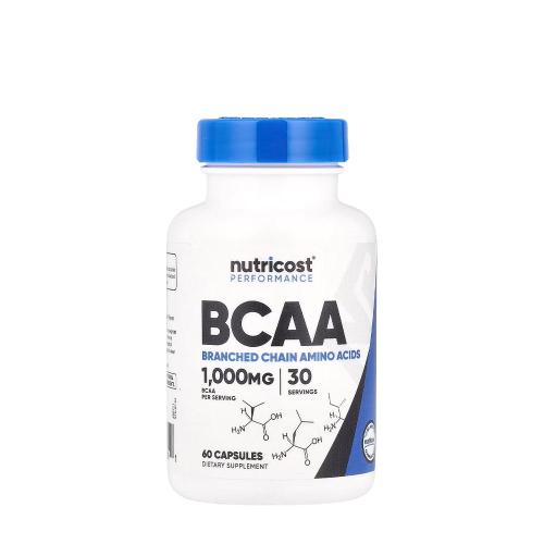 Nutricost BCAA (60 Kapsla)