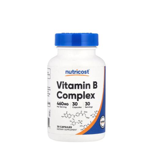 Nutricost Vitamin B Complex  (30 Kapsla)