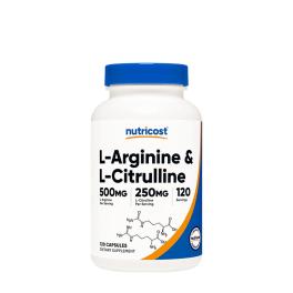   Nutricost L-Arginine L-Citrulline Complex Capsules (120 Kapsla)