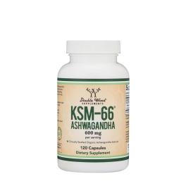   Double Wood Supplements KSM-66 Ashwagandha 600 mg (120 Kapsla)