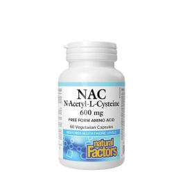   Natural Factors N-Acetyl-L-Cysteine Amino Acid (NAC) 600 mg (60 Veg Kapsla)