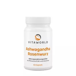 Vitaworld Ashwagandha Rose Root Complex (60 Kapsla)