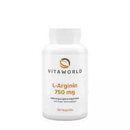 Vitaworld L-arginine 750 mg (100 Kapsla)