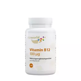 Vitaworld Vitamin B12 100 mcg (180 Kapsla)