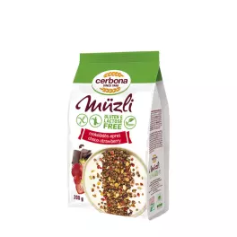 Cerbona Gluten Free Chocolate Strawberry Muesli (200 g)