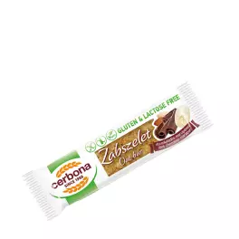  Cerbona Gluten Free Dark Chocolate- Marzipan Oat Bar With Cocoa Coating (40 g)