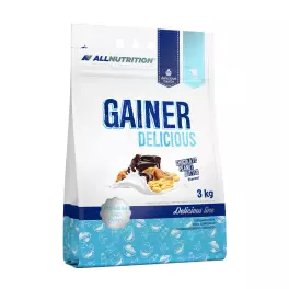   ALLNUTRITION Gainer Delicious (3000 g, Čokoládové arašídové máslo)