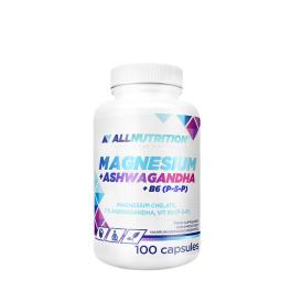   ALLNUTRITION Magnesium + Ashwagandha + Vitamin B6 (P-5-P) (100 Kapsla)