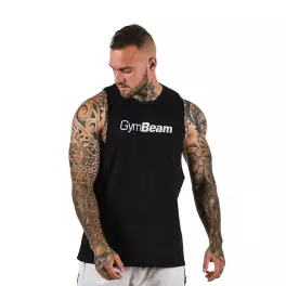 GymBeam Cut Off Tank (XXL, Černá)
