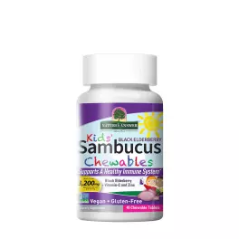   Nature's Answer Kids Sambucus Chewables (45 Žuvacia tableta)