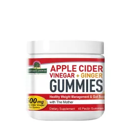   Nature's Answer Apple Cider Vinegar & Ginger Gummies (45 Gumový cukr)