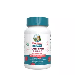   MaryRuth's Organic Hair, Skin, & Nails Gummies (60 Gumový cukr, Jahoda)