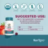 MaryRuth's Organic Hair, Skin, & Nails Gummies (60 Gumový cukr, Jahoda)