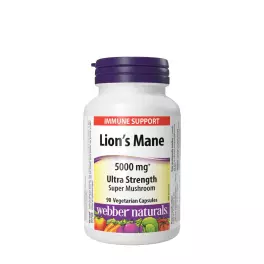 Webber Naturals Lion's Mane 5000 mg (90 Veg Kapsla)