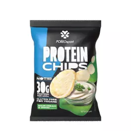   Polleo Sport Protein Chips (50 g, Zakysaná smetana a cibule)