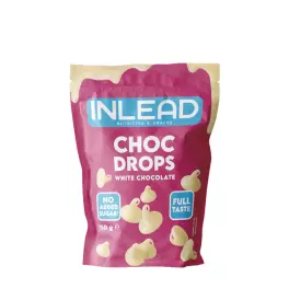 INLEAD Nutrition Choc Drops (150 g, Bílá čokoláda)