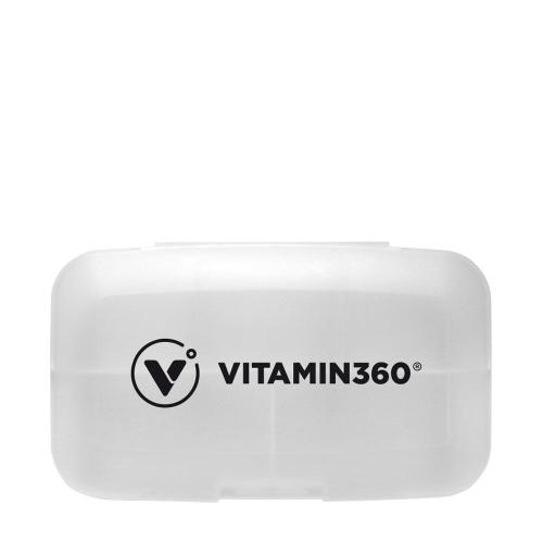 Vitamin360 Box na pilulky s 5 nádobami na kapsle  (Bílá)